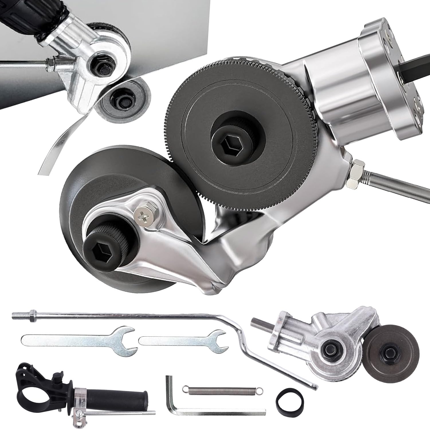Mroace Electric Drill Sheet Metal Cutter Attachment