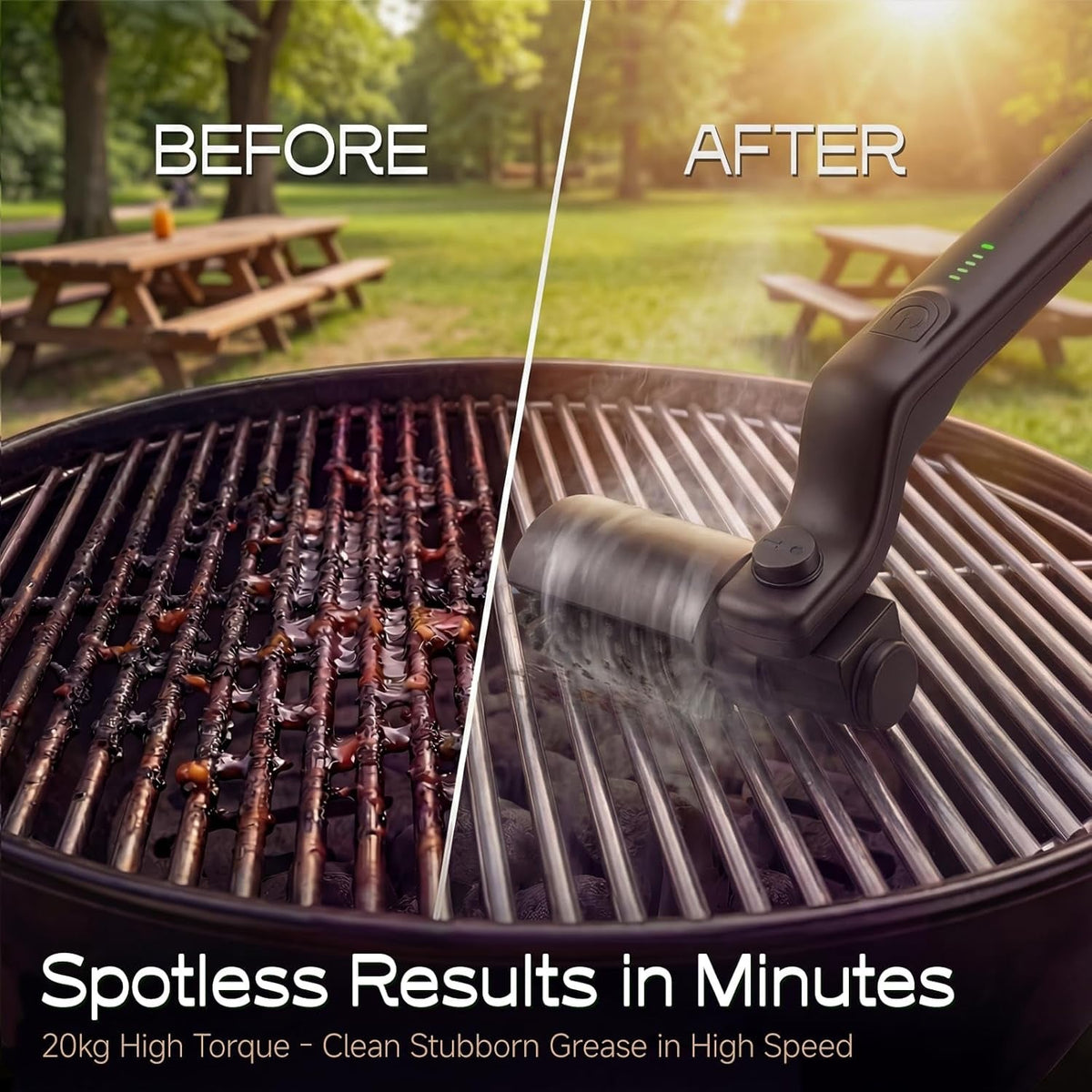 Mroace Electric Rotary Grill Brush