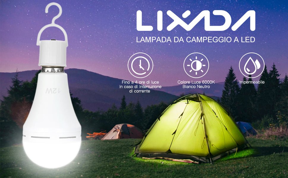 Mroace Emergency Rechargeable LED Light Bulbs