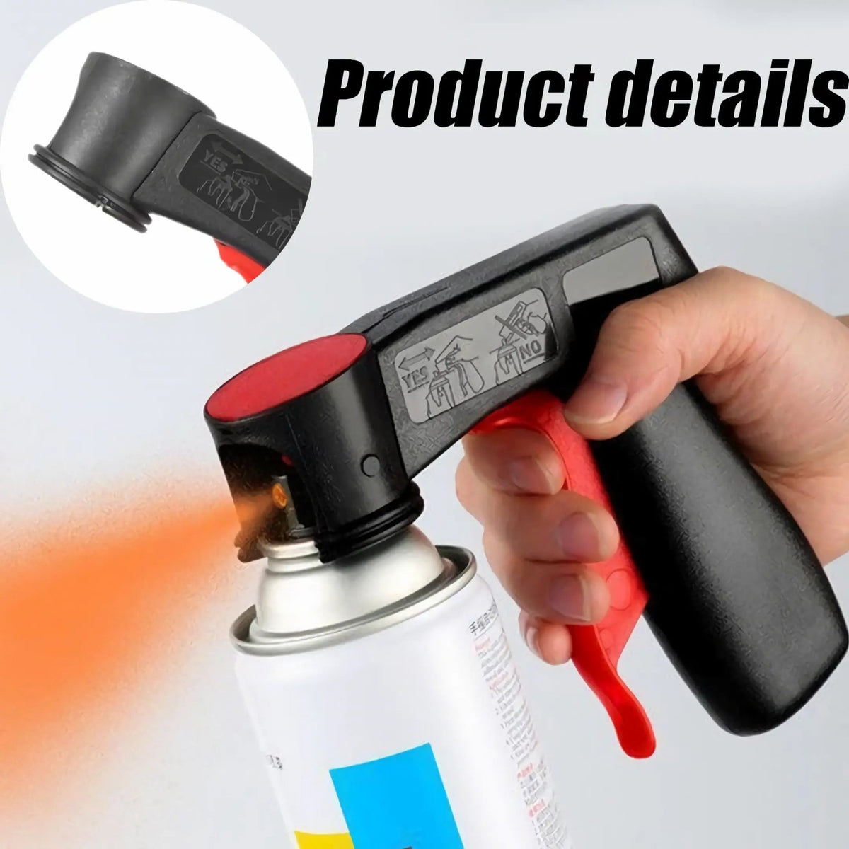 Mroace Ergonomic Handheld Paint Sprayer Handle