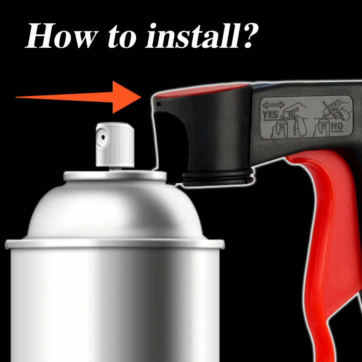 Mroace Ergonomic Handheld Paint Sprayer Handle