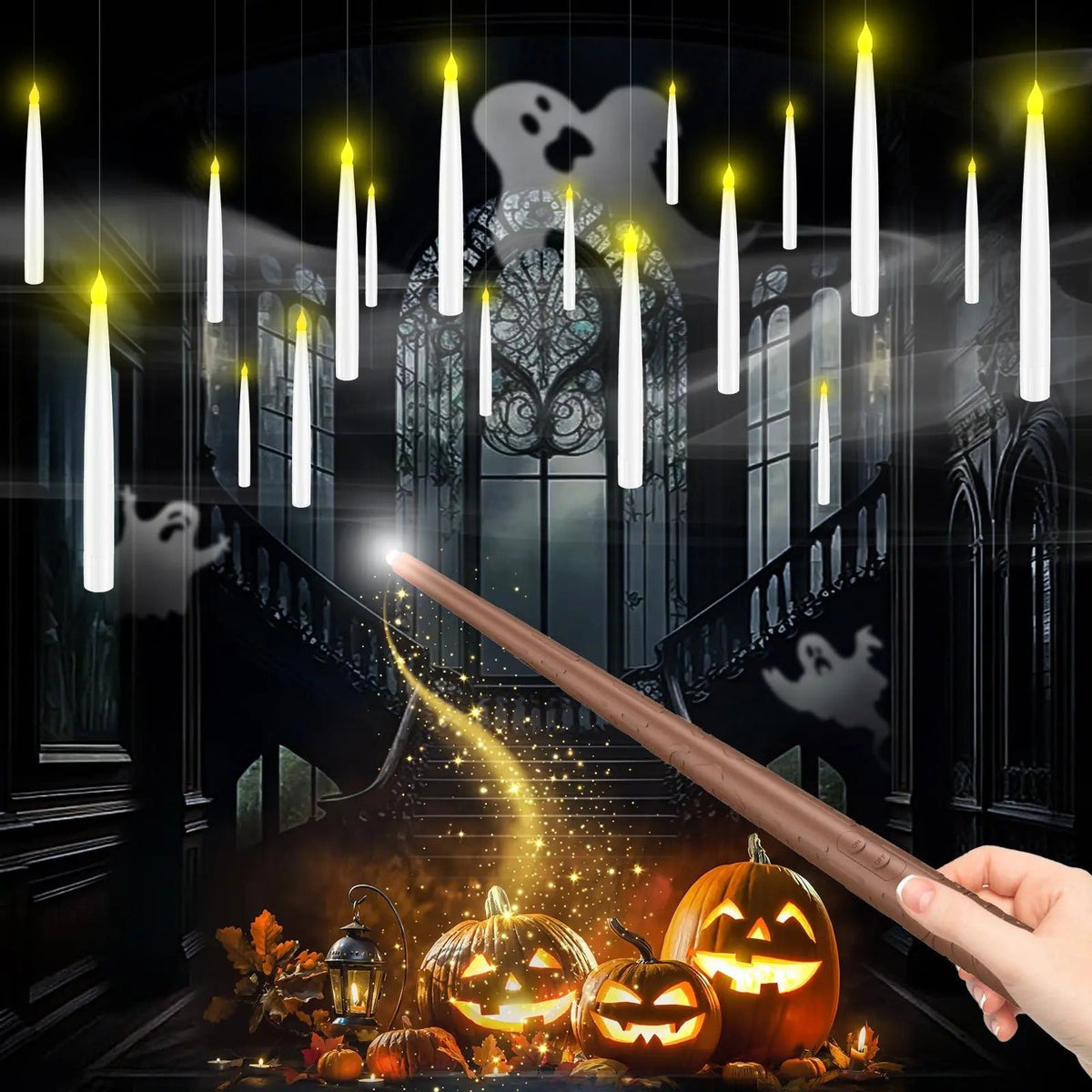 Mroace Flameless LED Floating Candles