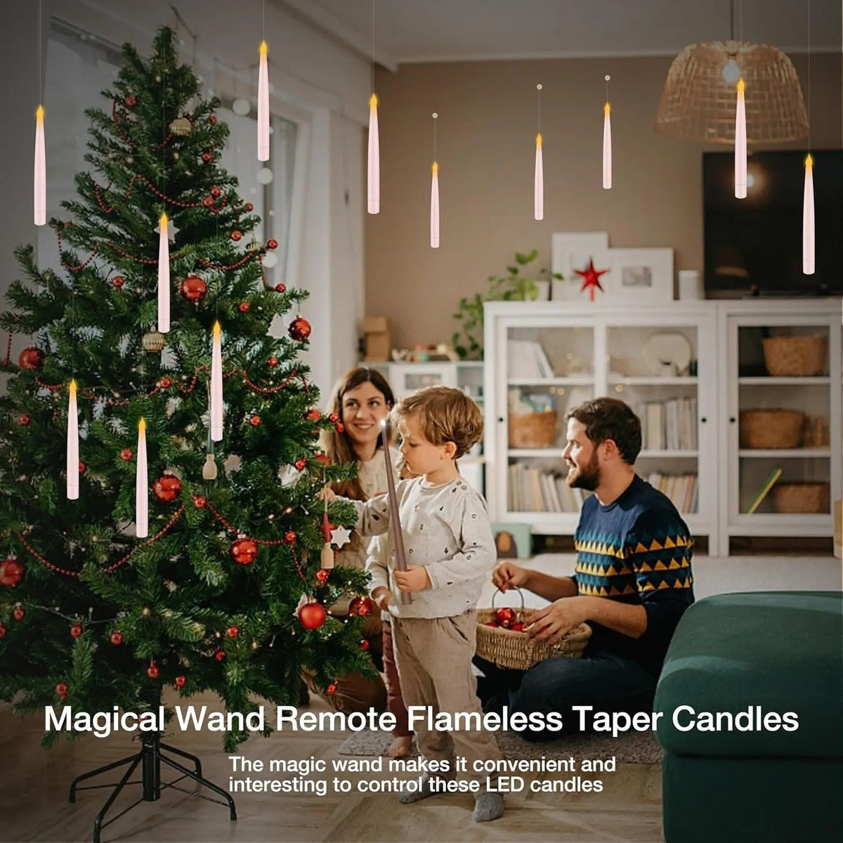 Mroace Flameless LED Floating Candles