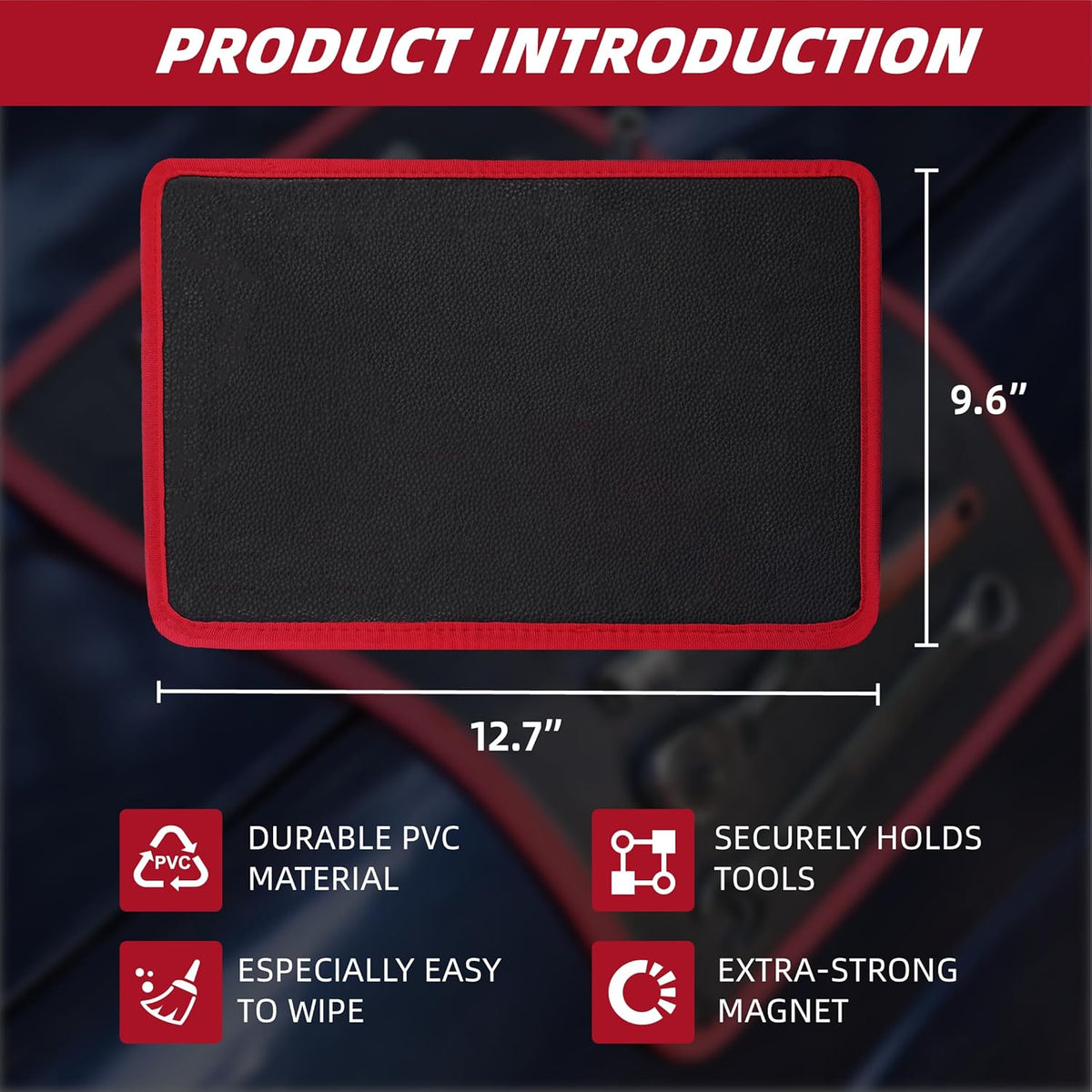 Mroace Flexible Magnetic Tool Mat