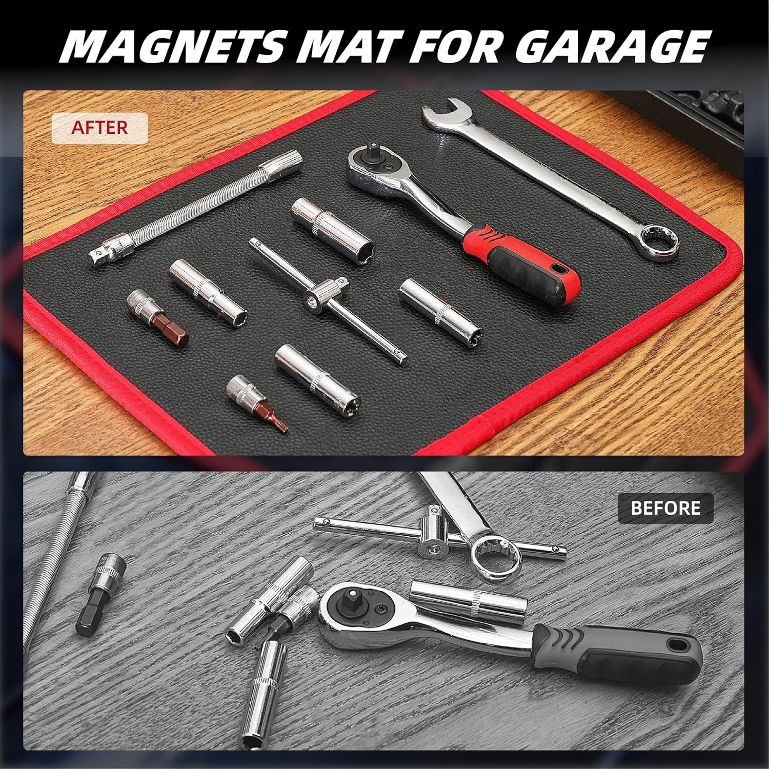 Mroace Flexible Magnetic Tool Mat