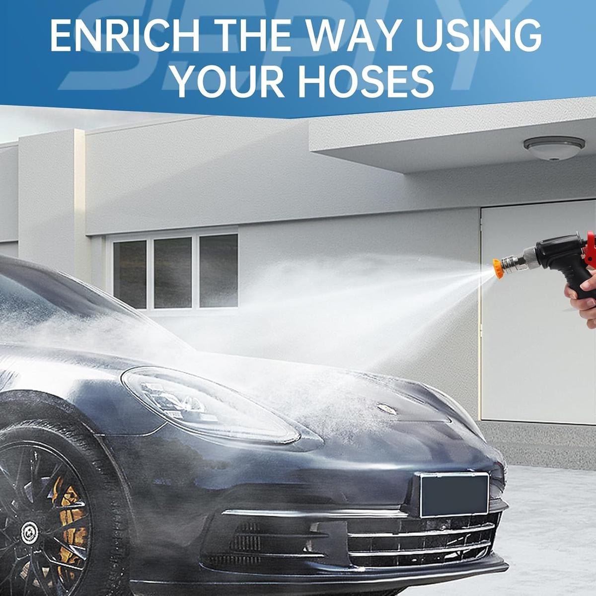 Mroace Garden Hose to Mini Power Washer Adapter