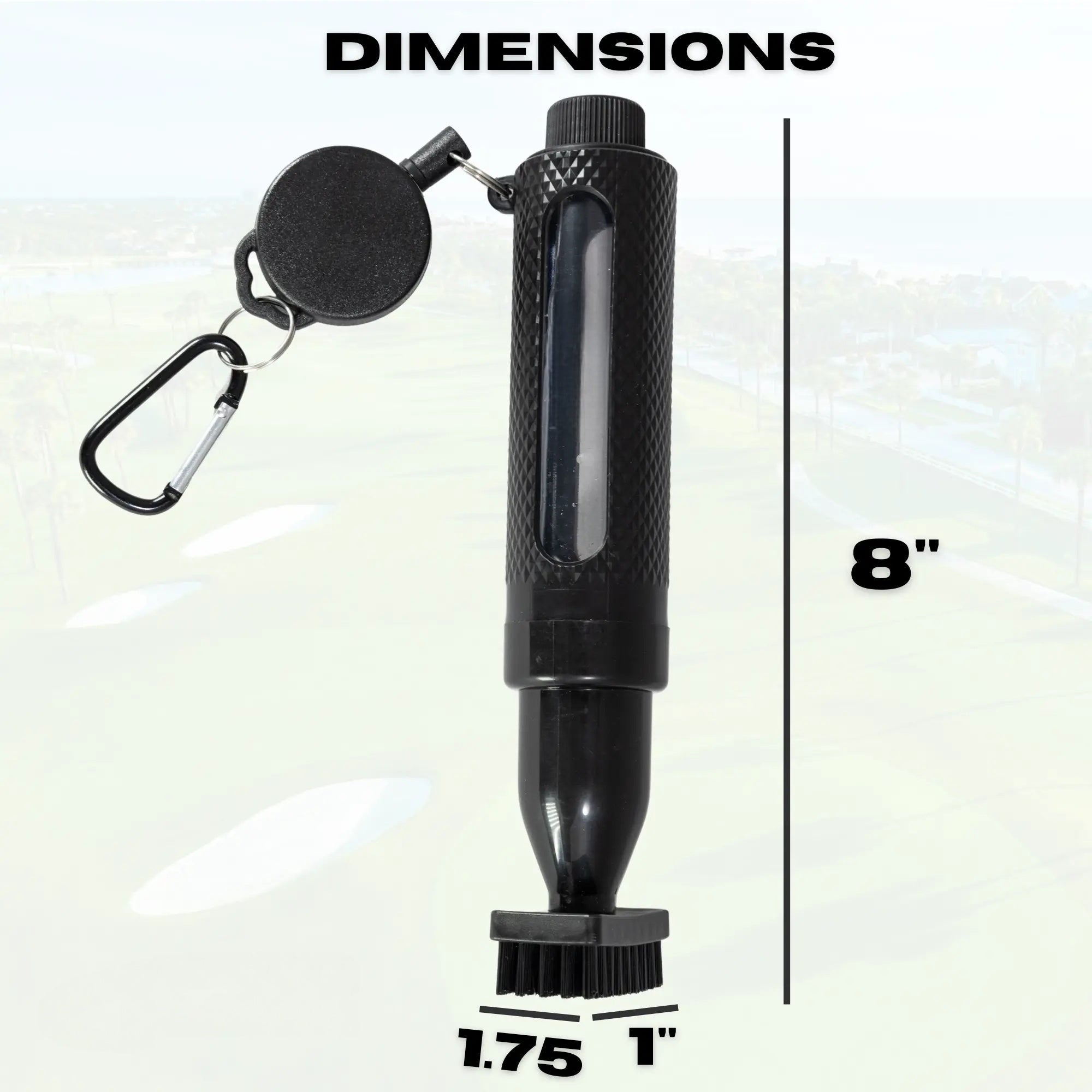 Mroace Golf Club Cleaning Brush with Water Spray Bottle