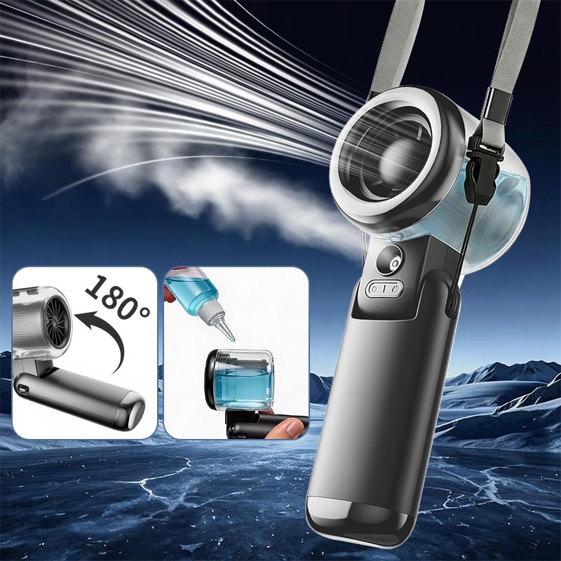 Mroace Handheld Mist Fan