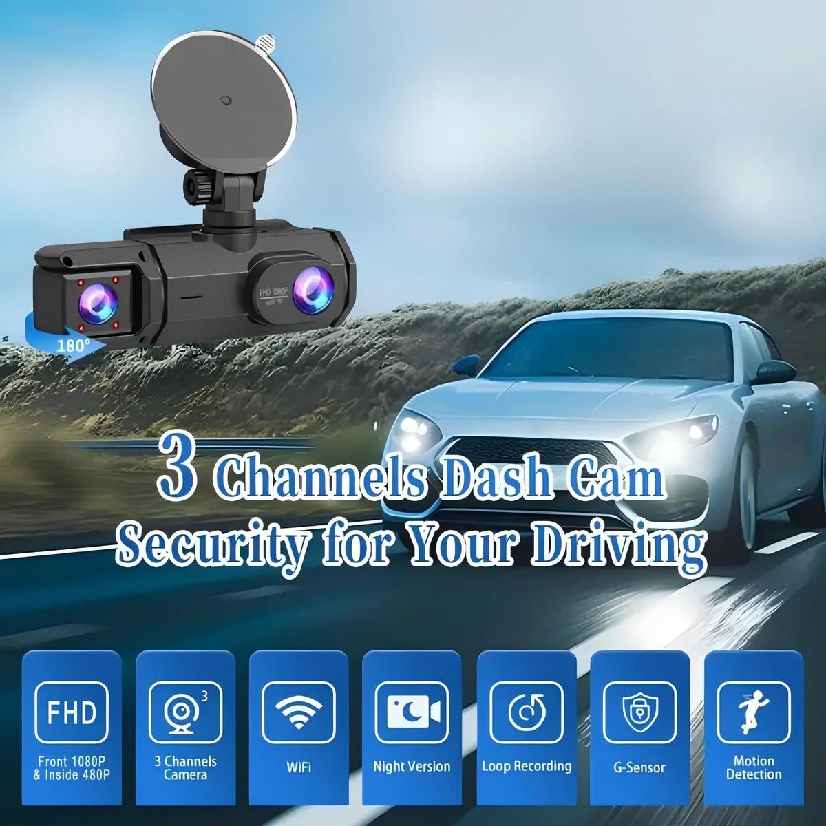 Mroace HD Car Dash Cam Video Recorder