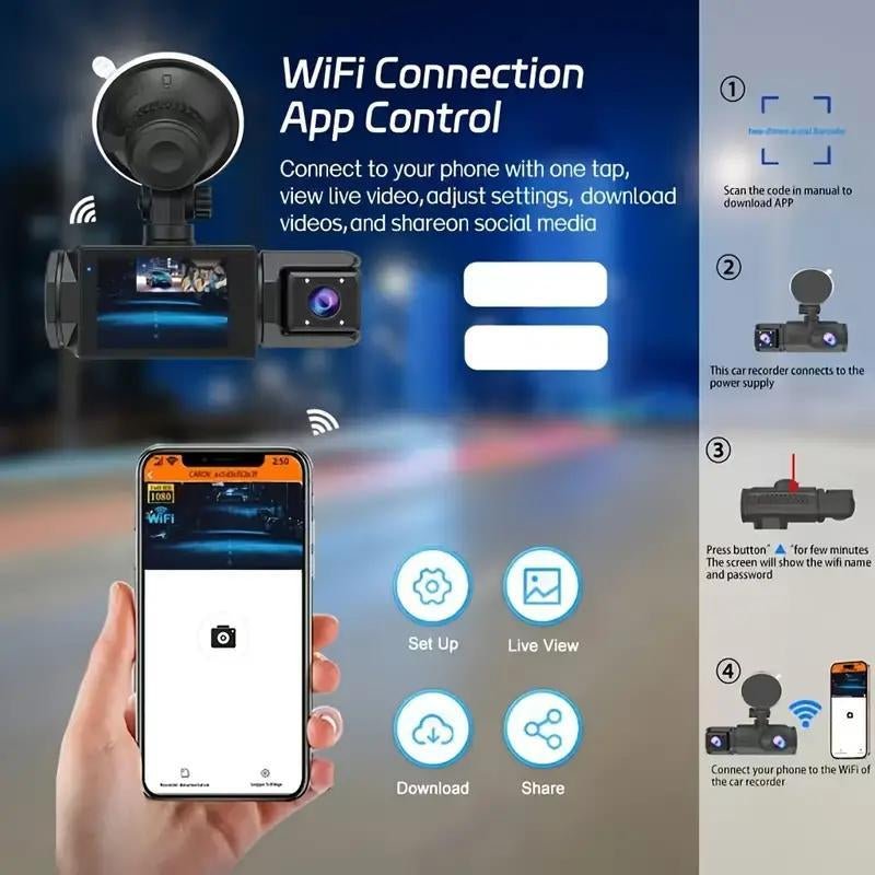 Mroace HD Car Dash Cam Video Recorder
