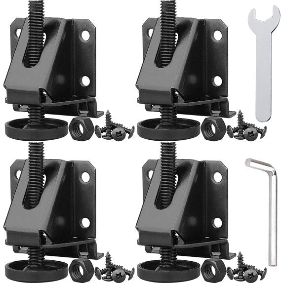 Mroace Heavy Duty Adjustable Furniture Leveling Feet