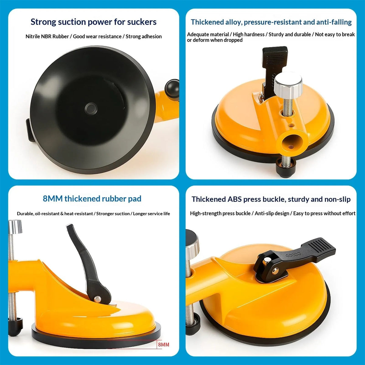 Mroace Heavy Duty Adjustable Stone Seam Leveling Tool