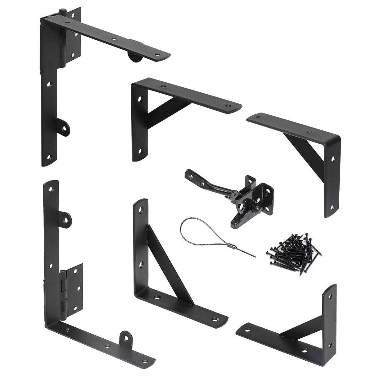 Mroace Heavy Duty Anti Sag Gate Brace Kit