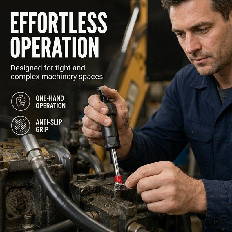 Mroace Heavy Duty Grease Fitting Cleaner Tool