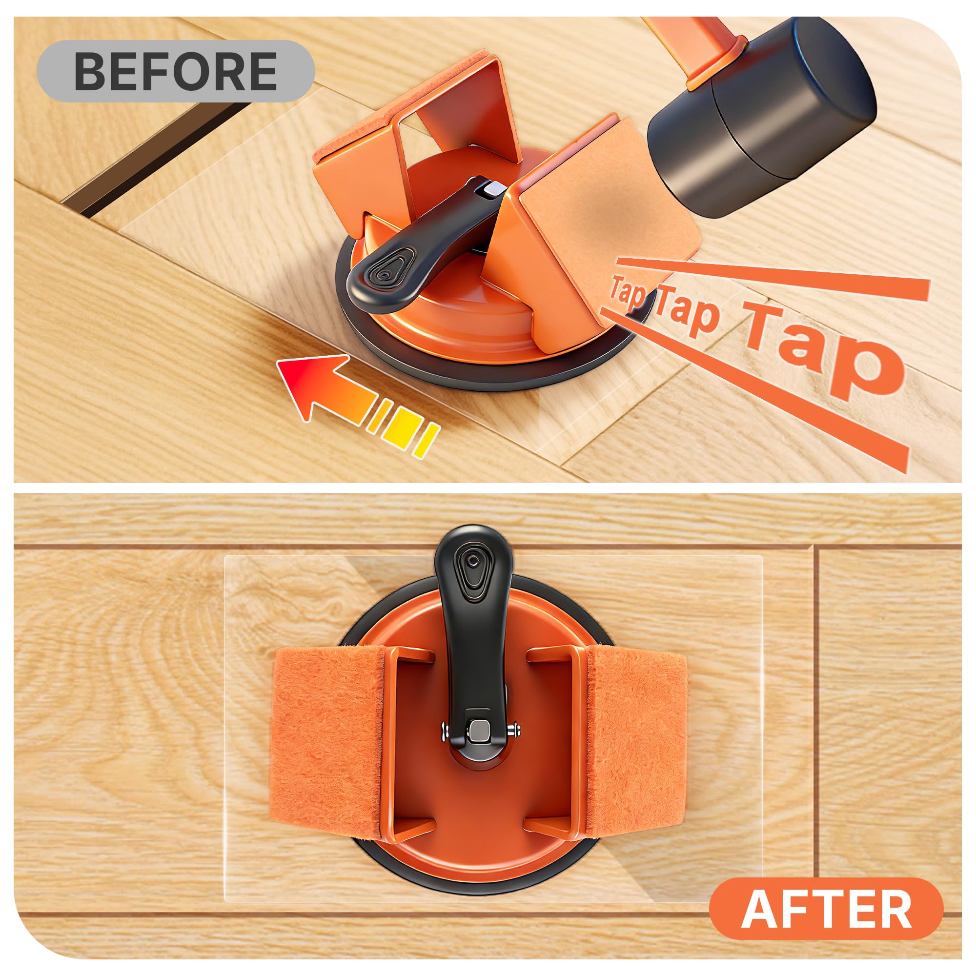 Mroace Heavy Duty Iron Floor Gap Fixer Tool