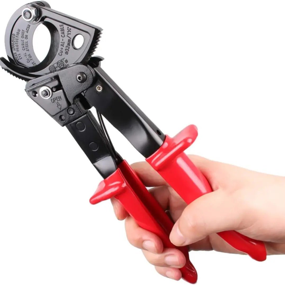Mroace Heavy Duty Ratcheting Cable Cutter