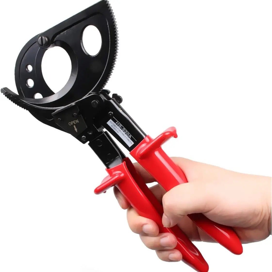 Mroace Heavy Duty Ratcheting Cable Cutter