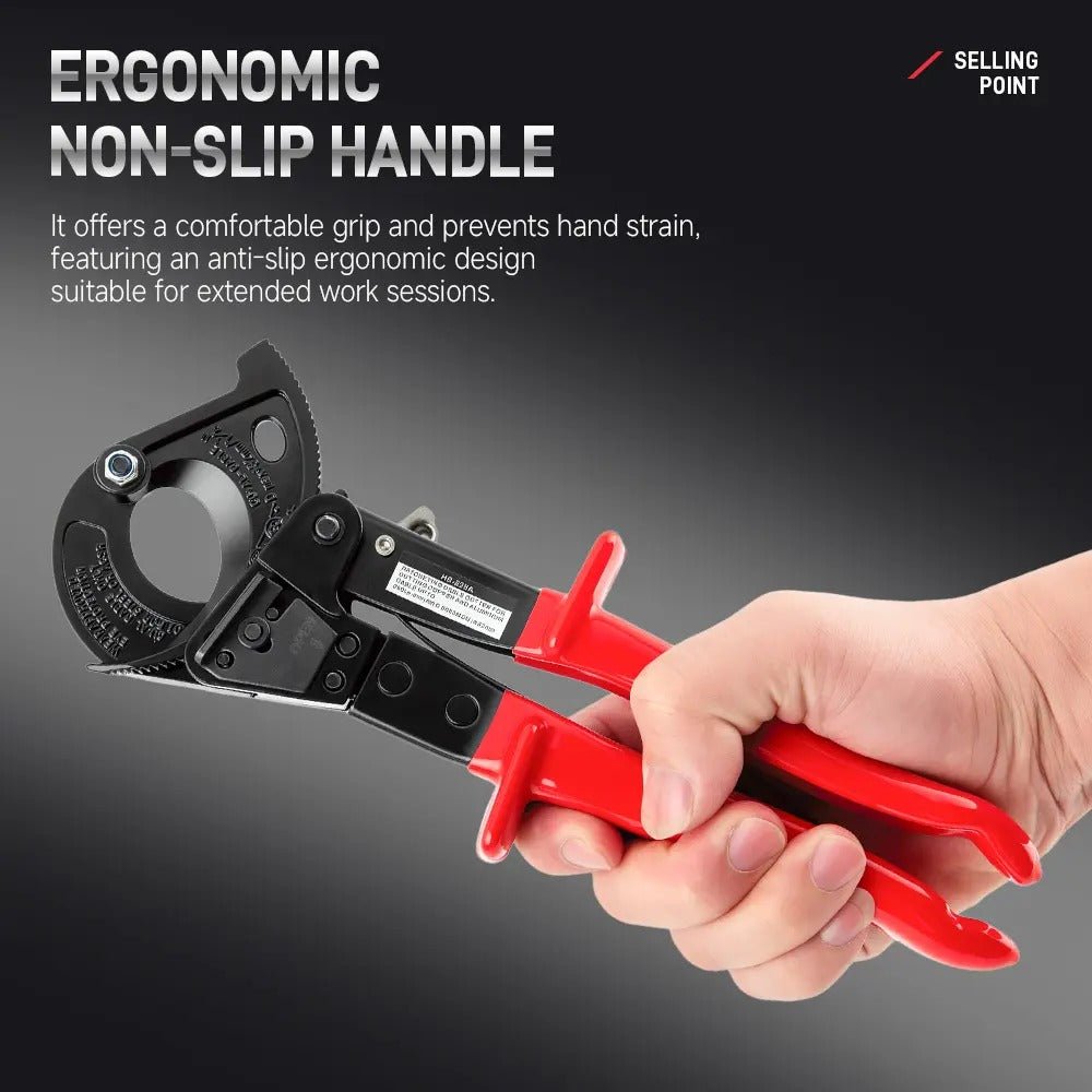 Mroace Heavy Duty Ratcheting Cable Cutter