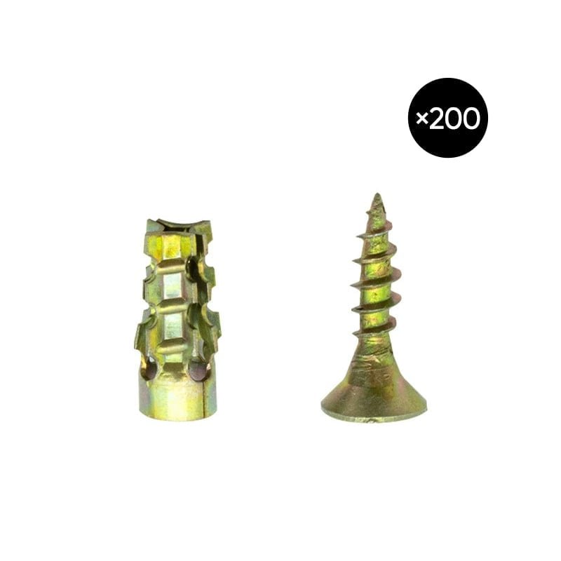 Mroace Heavy Duty Serrated Metal Expansion Anchors