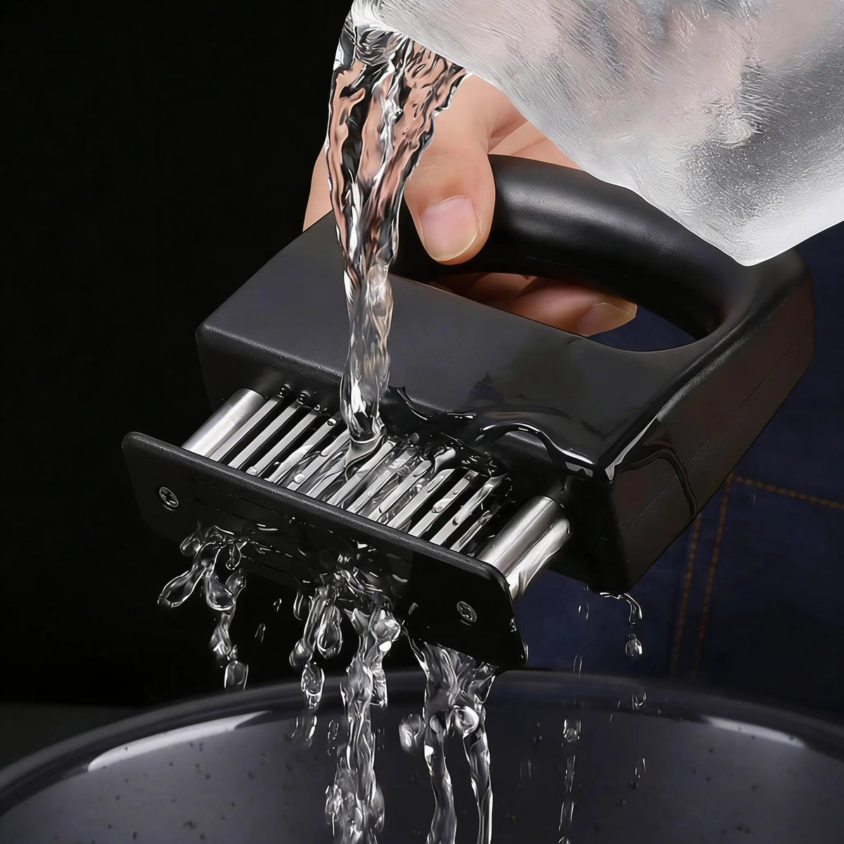 Mroace Heavy Duty Stainless Steel Meat Tenderizer