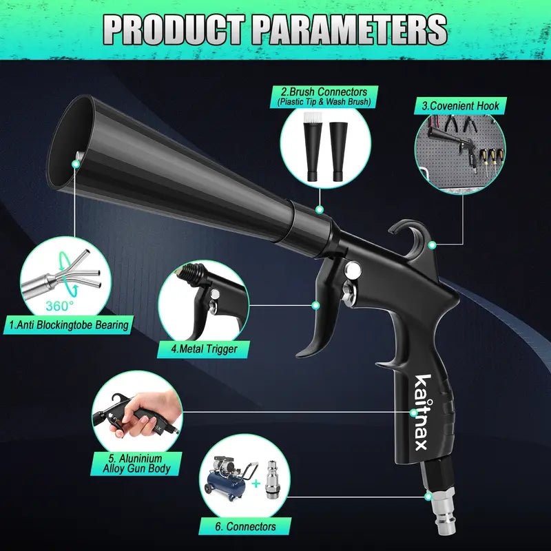 Mroace High Pressure Air Blow Cleaning Gun