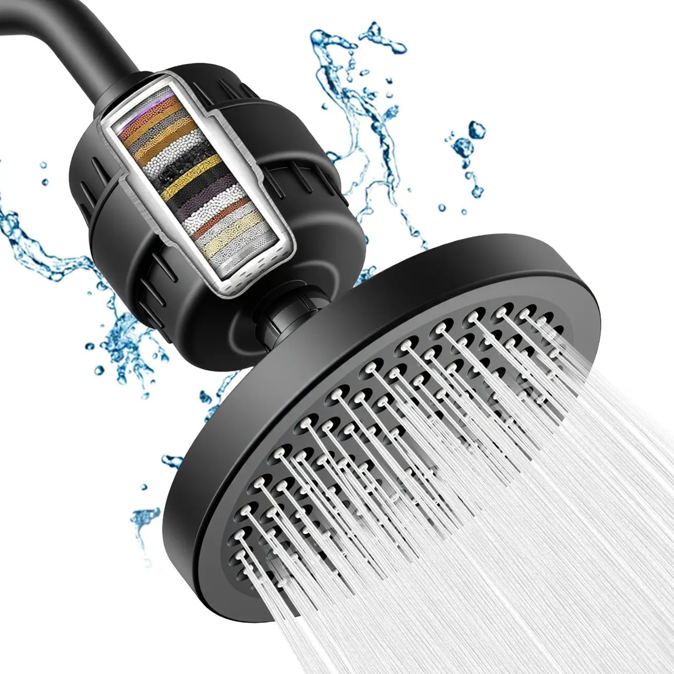 Mroace High Pressure Filtered Shower Head Set
