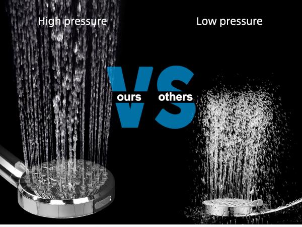 Mroace High Pressure Rainfall Shower Head Combo with Handheld Sprayer