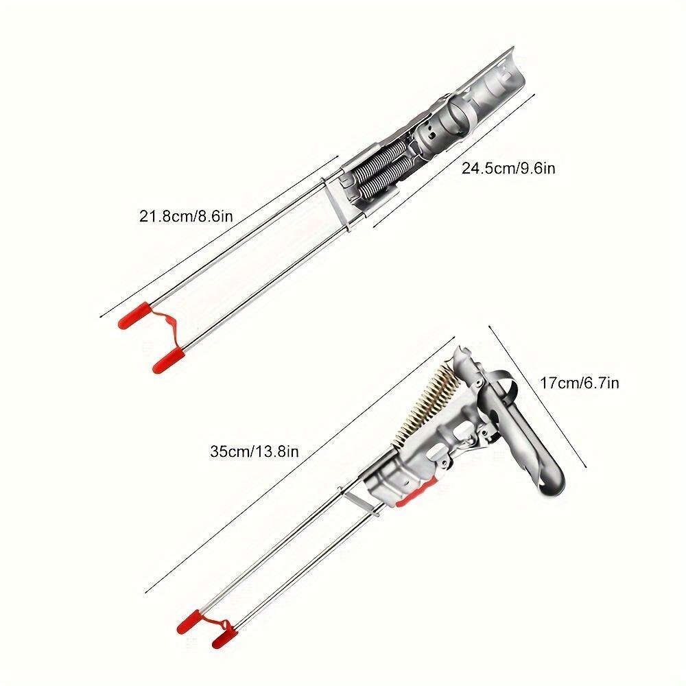 Mroace High-Sensitivity Dual-Spring Automatic Deploy Fishing Rod Holder