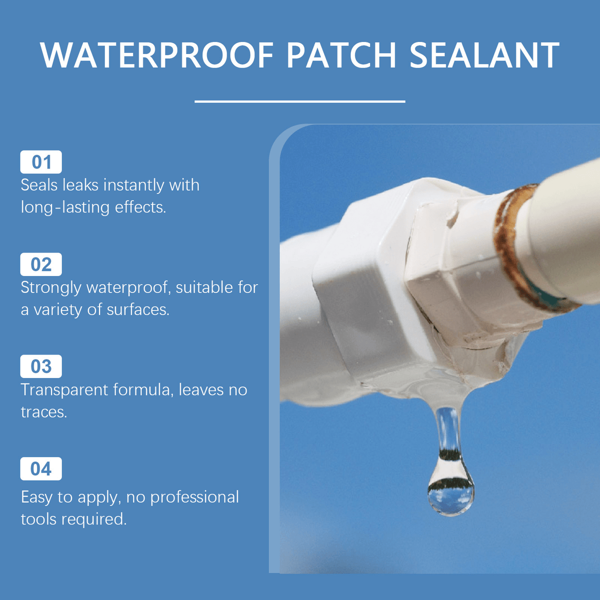 Mroace Highly Effective Clear Waterproof Coating Kit