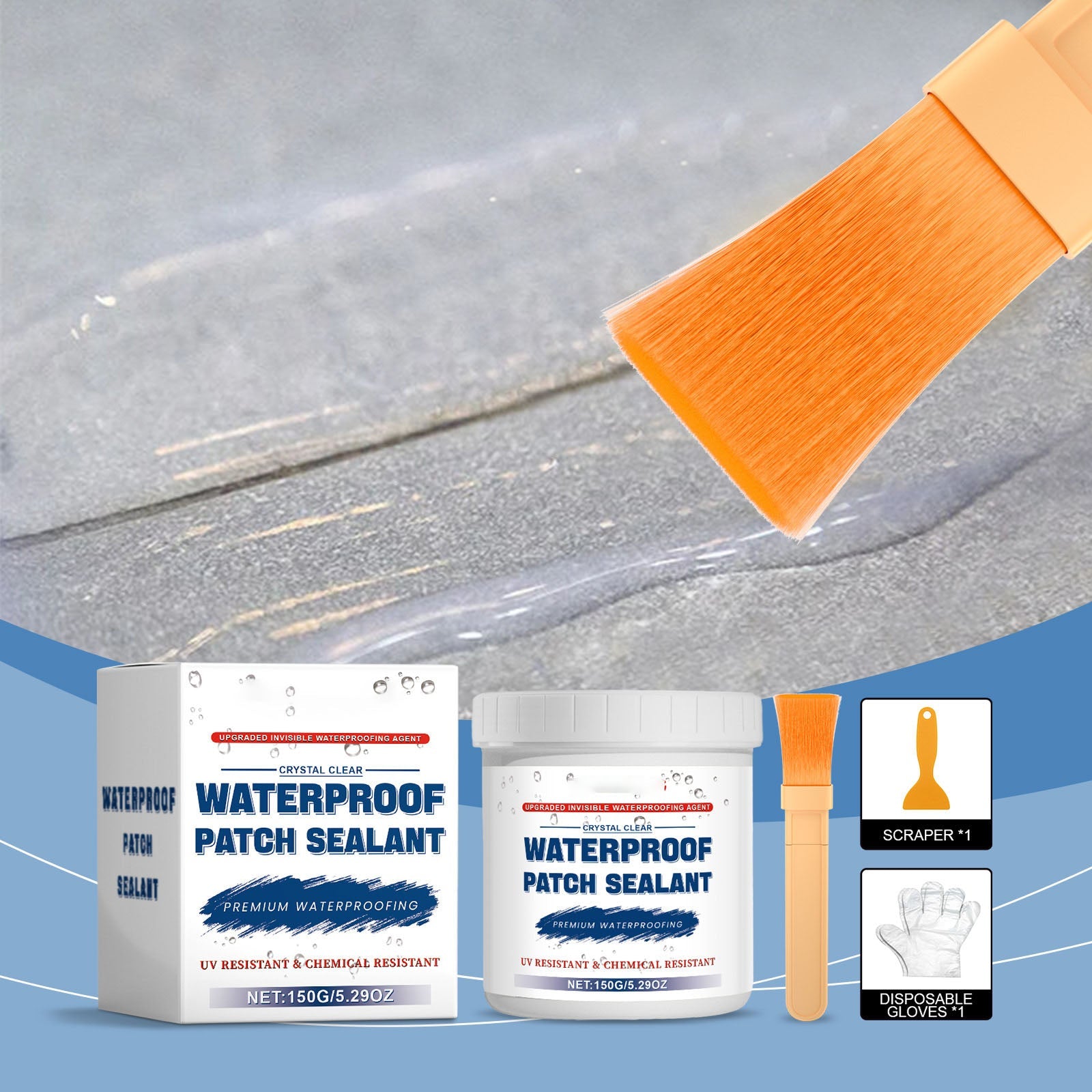 Mroace Highly Effective Clear Waterproof Coating Kit