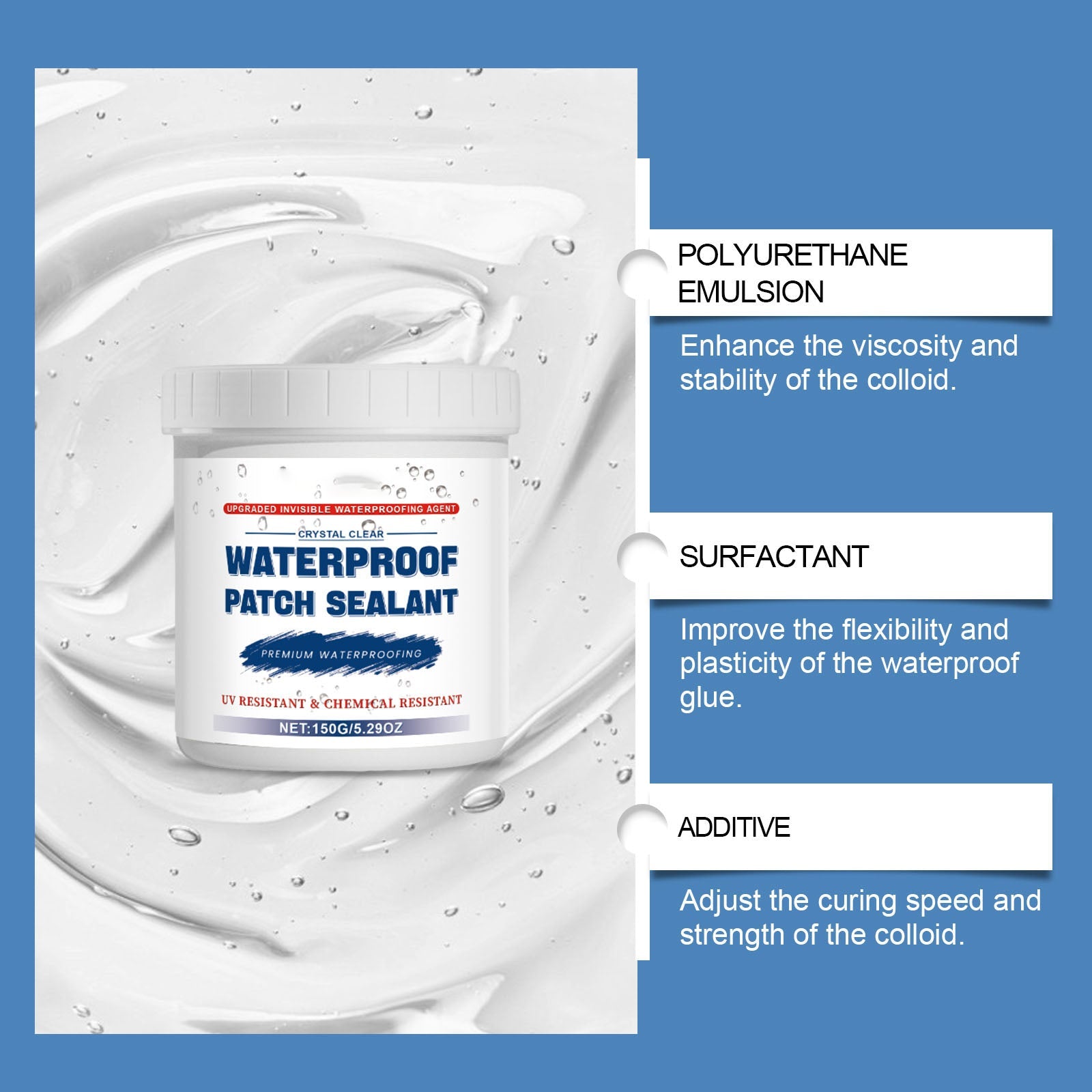 Mroace Highly Effective Clear Waterproof Coating Kit
