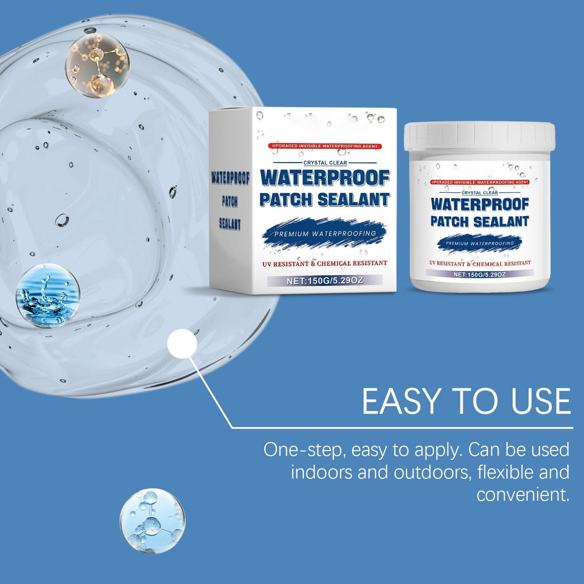 Mroace Highly Effective Clear Waterproof Coating Kit