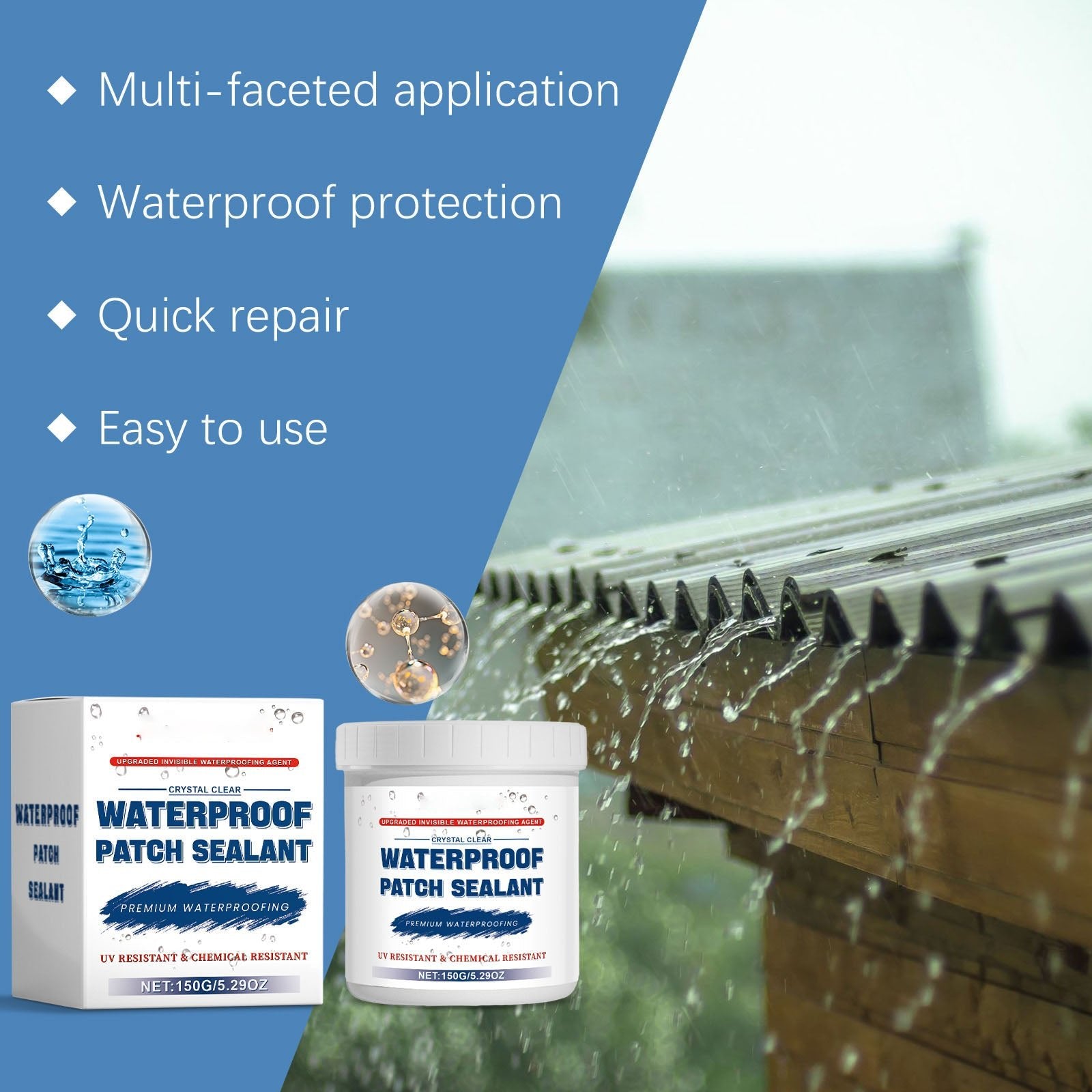 Mroace Highly Effective Clear Waterproof Coating Kit