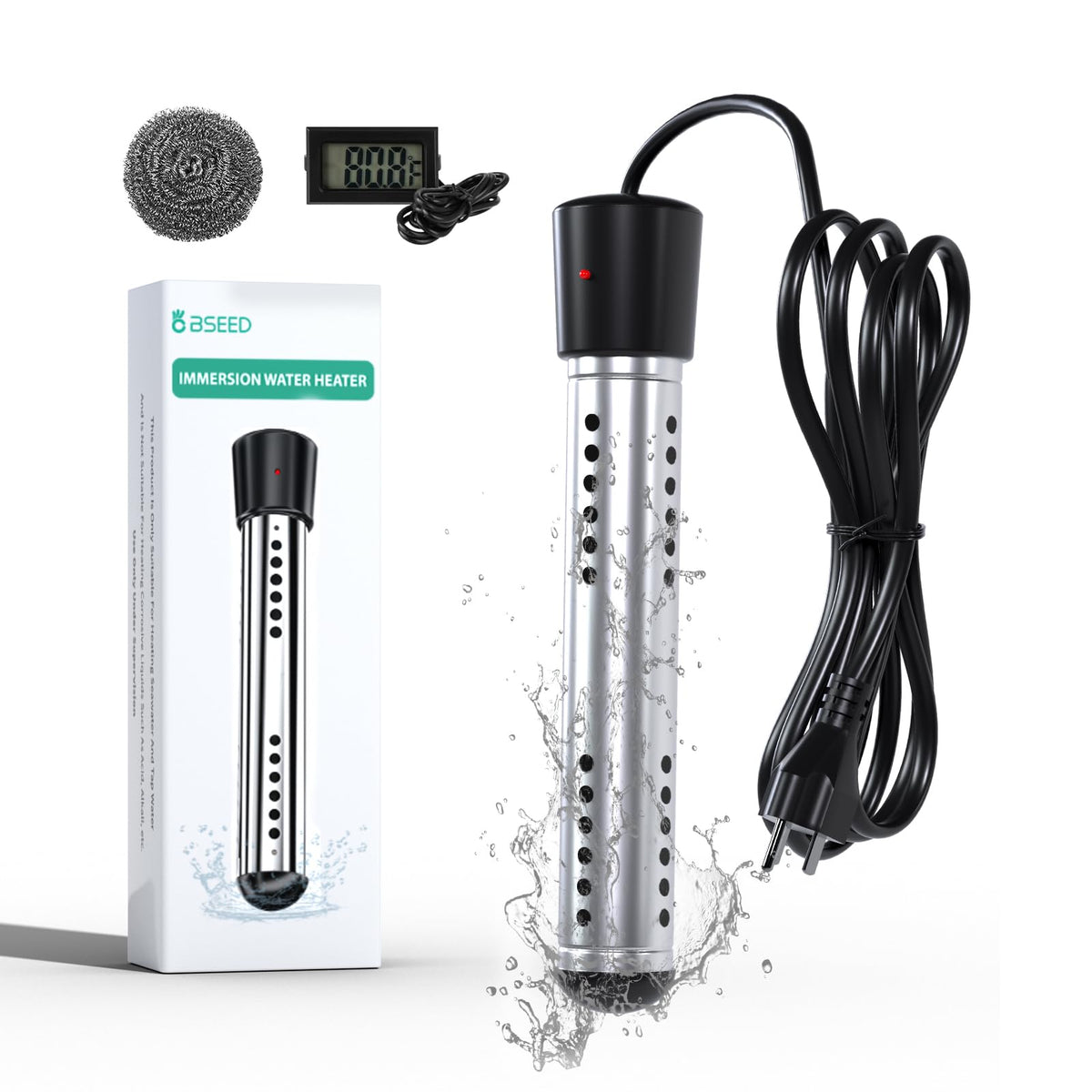 Mroace Immersion Water Heater Electric
