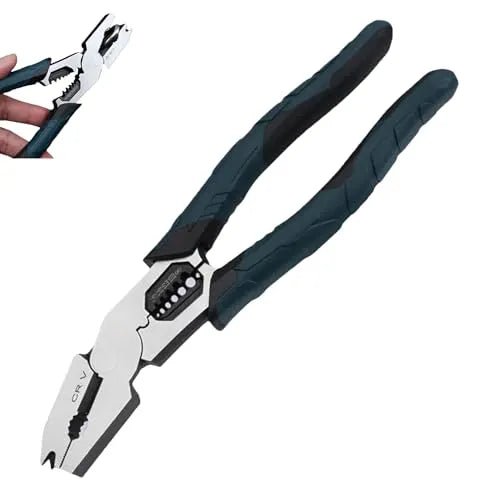 Mroace Industrial Grade 9 in 1 Multi Function Cutting Pliers