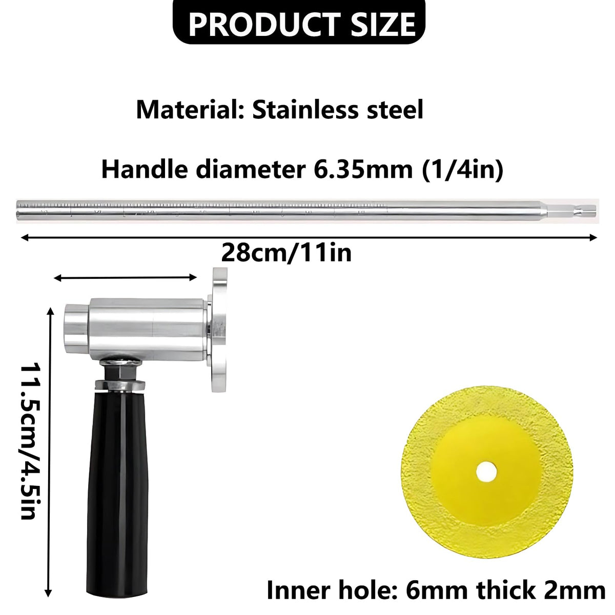 Mroace Inside Pipe Cutter for PVC Pipe Cutter Set