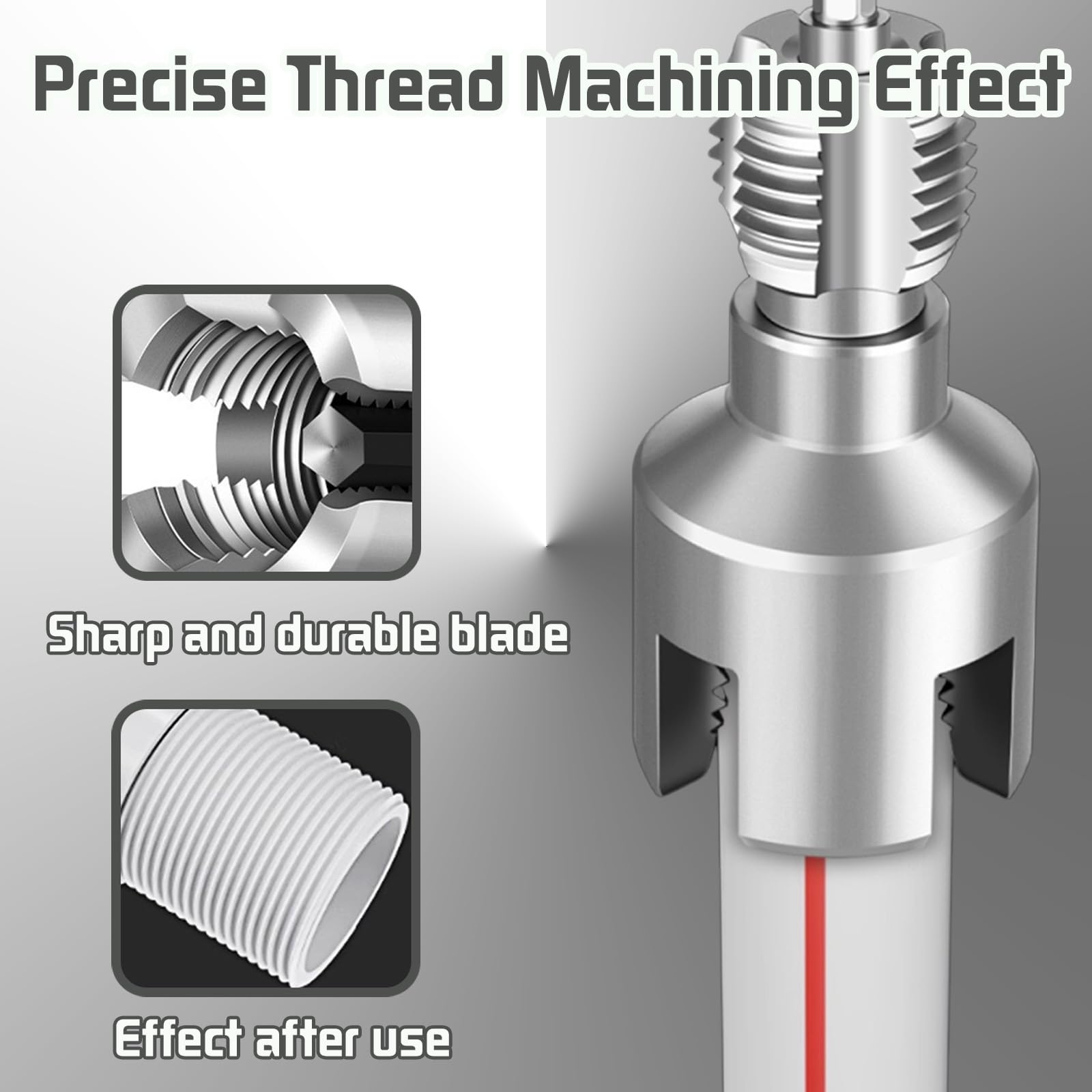 Mroace Integrated Internal & External Pipe Threading Tool