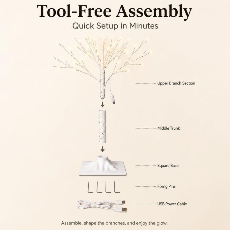 Mroace LED Decorative Tree Lights