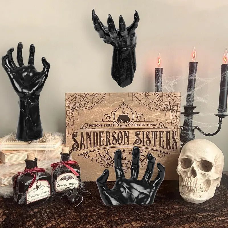 Mroace Lighted Creepy Reaching Hands Halloween Decorations