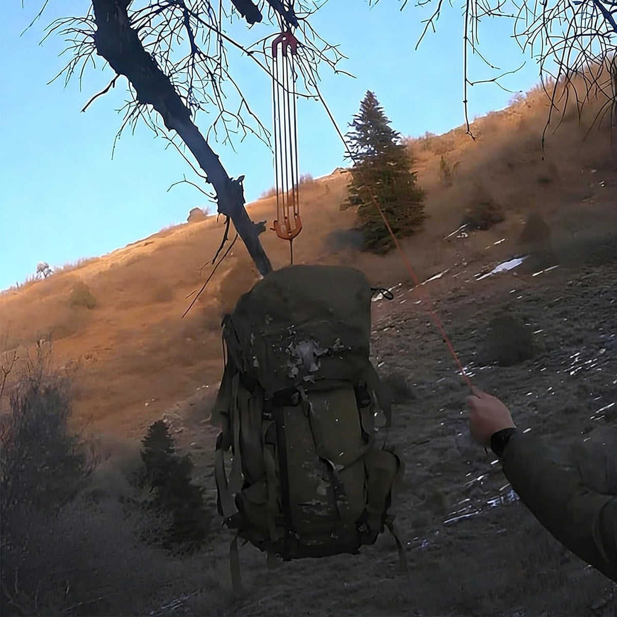 Mroace Lightweight Hunting Gear Hoist Pulley