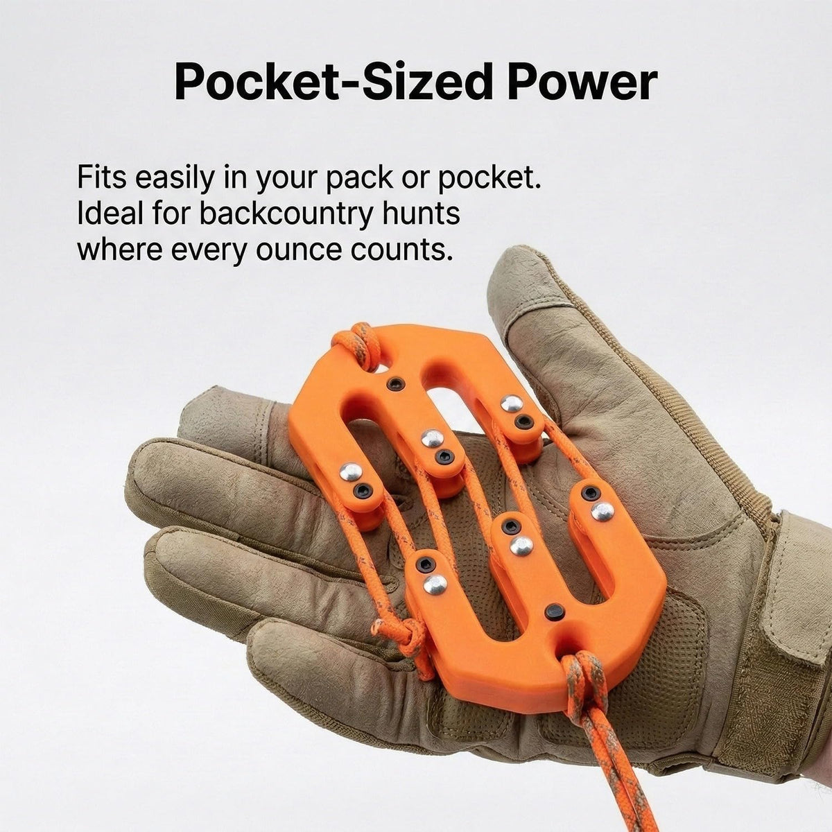 Mroace Lightweight Hunting Gear Hoist Pulley