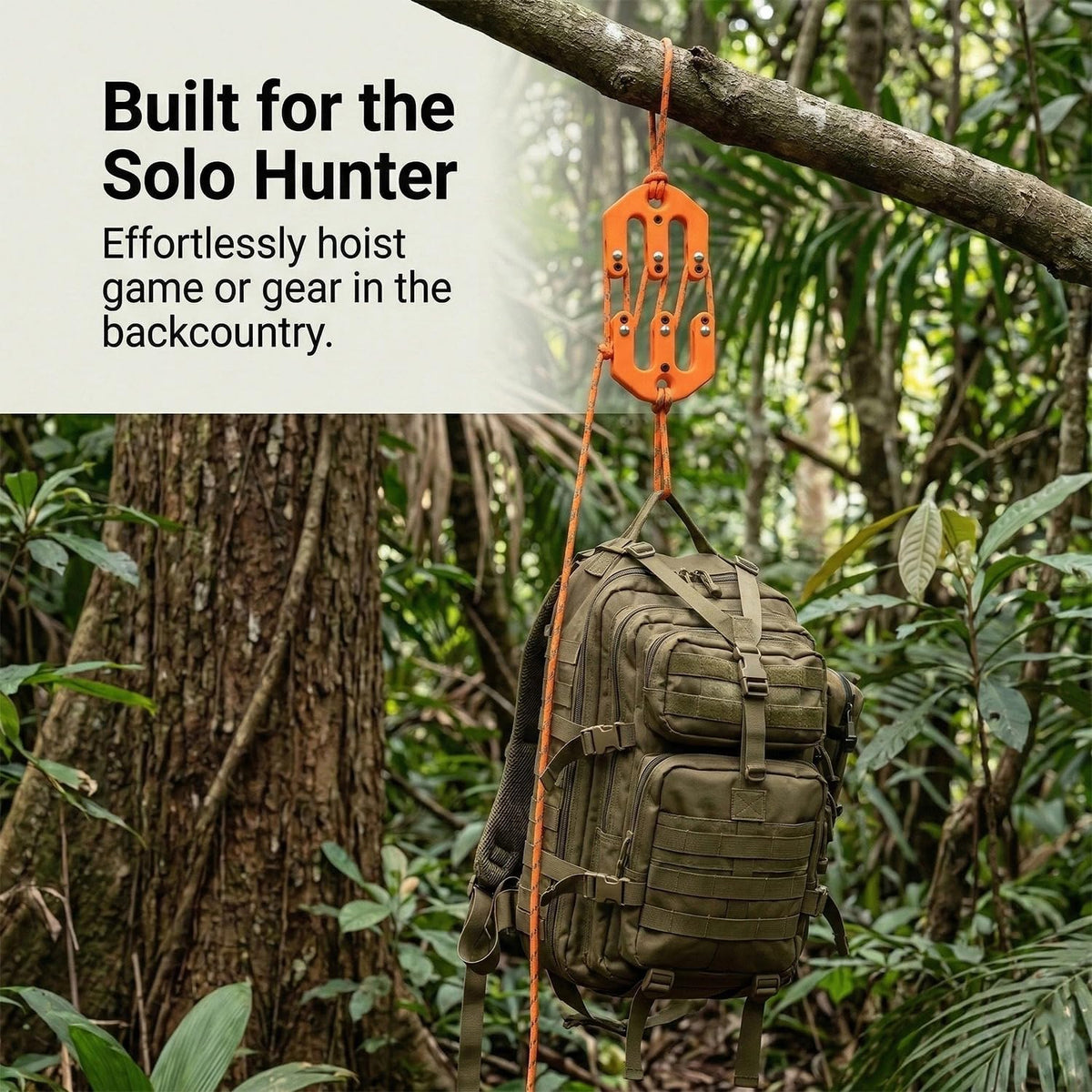 Mroace Lightweight Hunting Gear Hoist Pulley