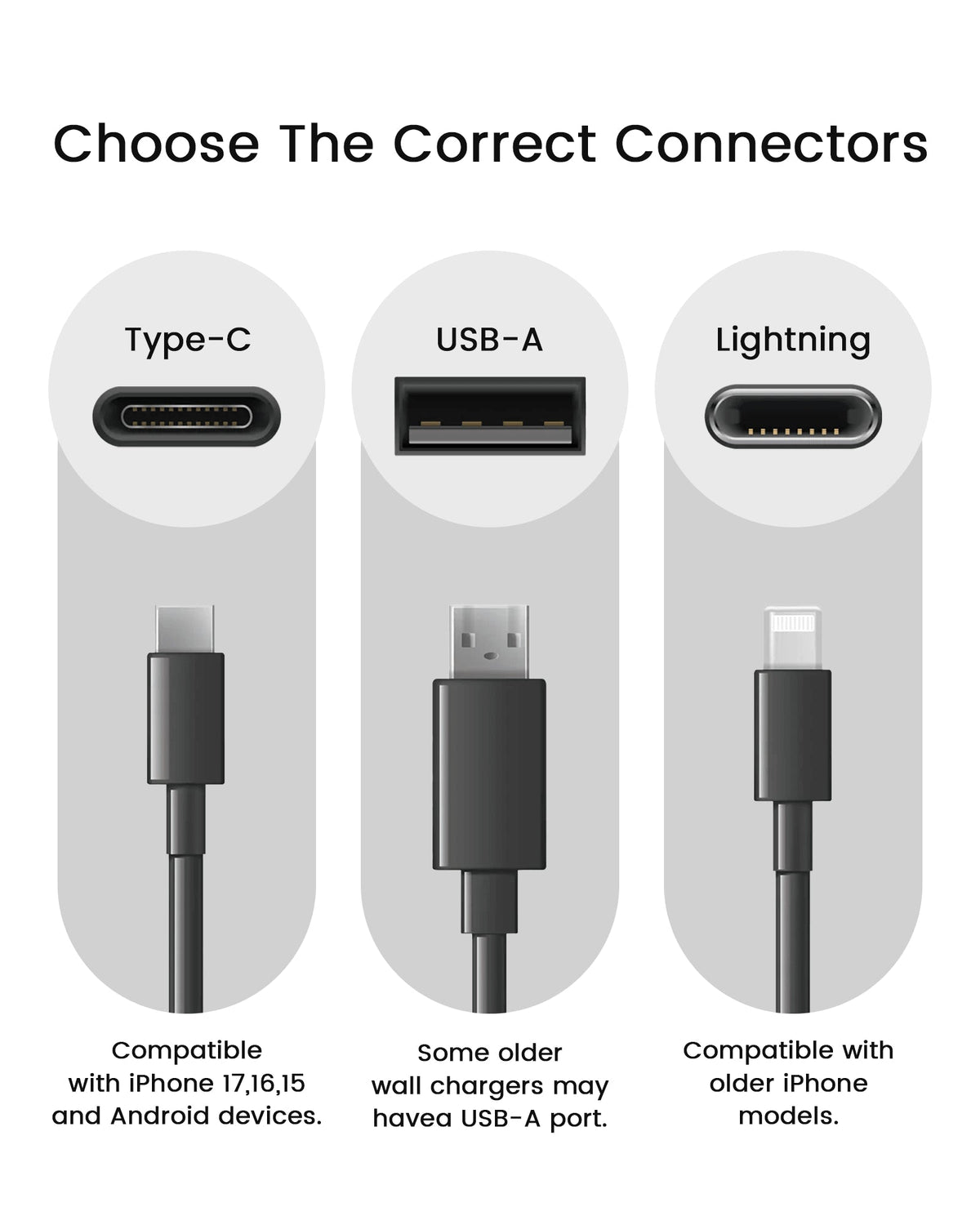 Mroace Magnetic Anti-Tangle Charging Cable