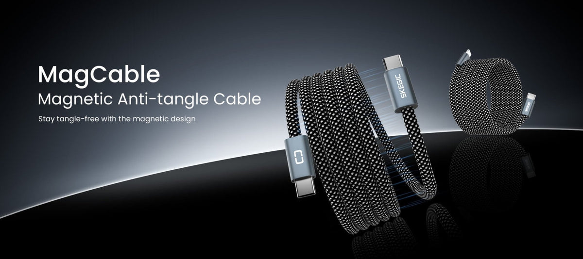 Mroace Magnetic Anti-Tangle Charging Cable