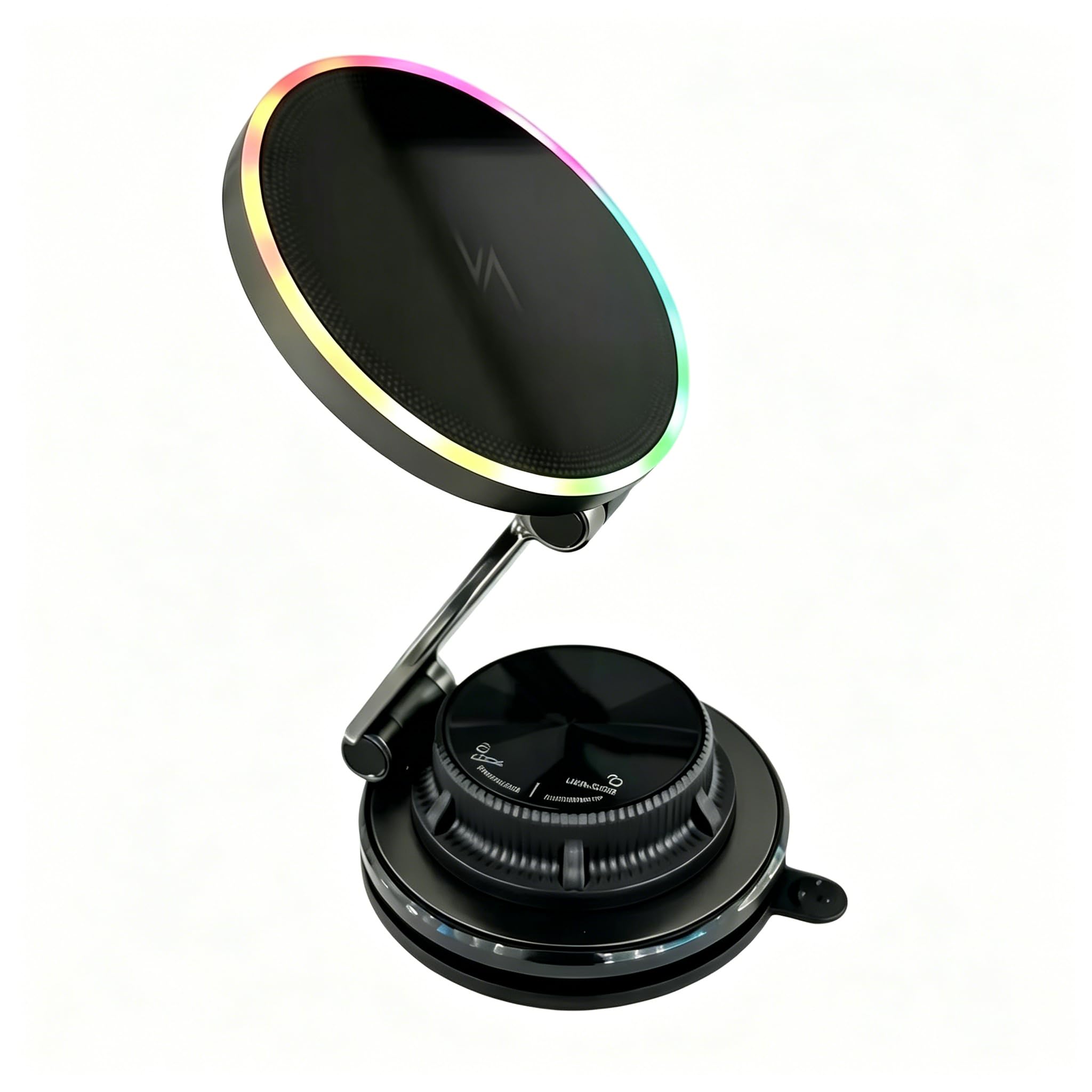 Mroace Magnetic Cooling Wireless Car Charger Mount