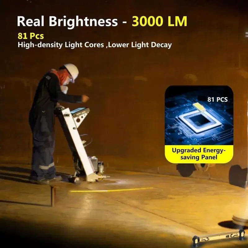 Mroace Magnetic Rechargeable LED Work Light - MROACE