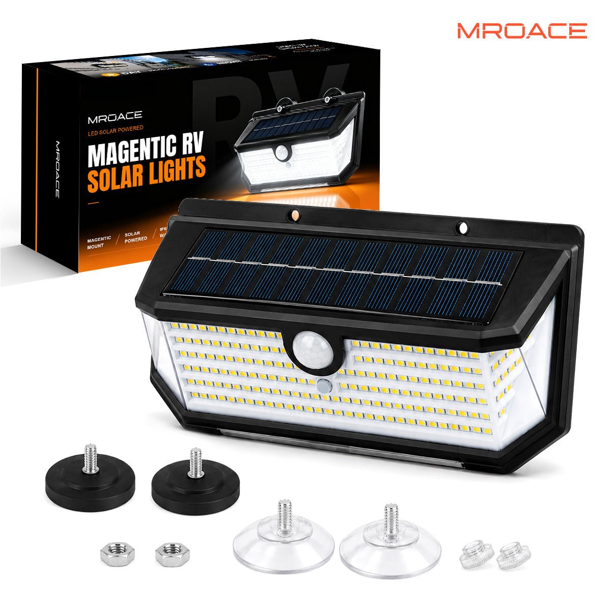 Mroace Magnetic RV Solar Lights
