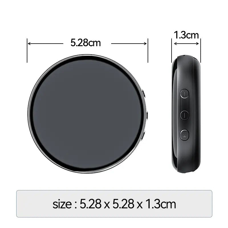 Mroace Magnetic Voice Recorder with HD Noise Reduction and OTG Adapter