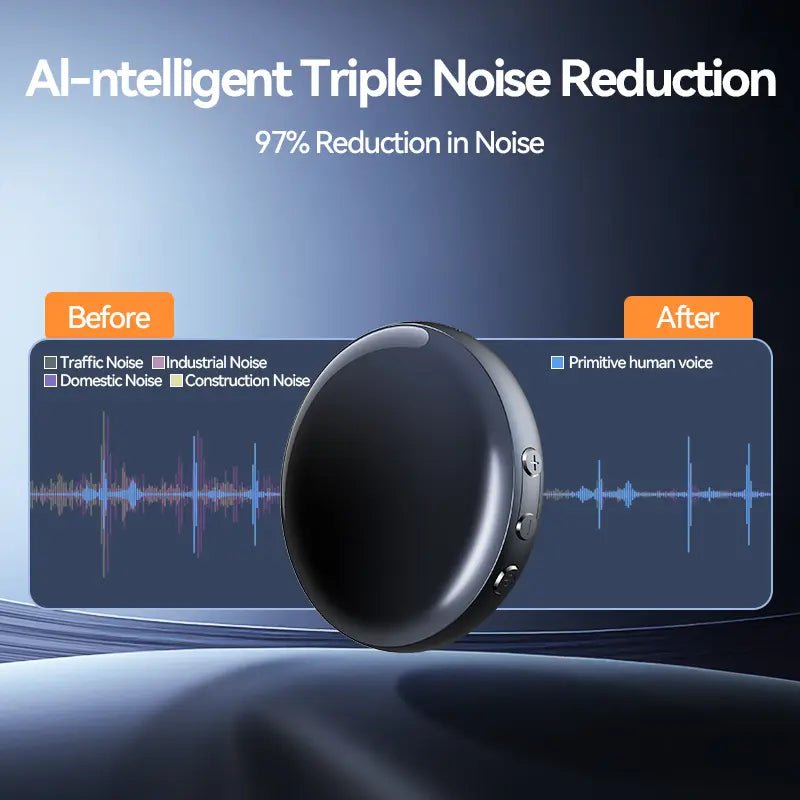 Mroace Magnetic Voice Recorder with HD Noise Reduction and OTG Adapter