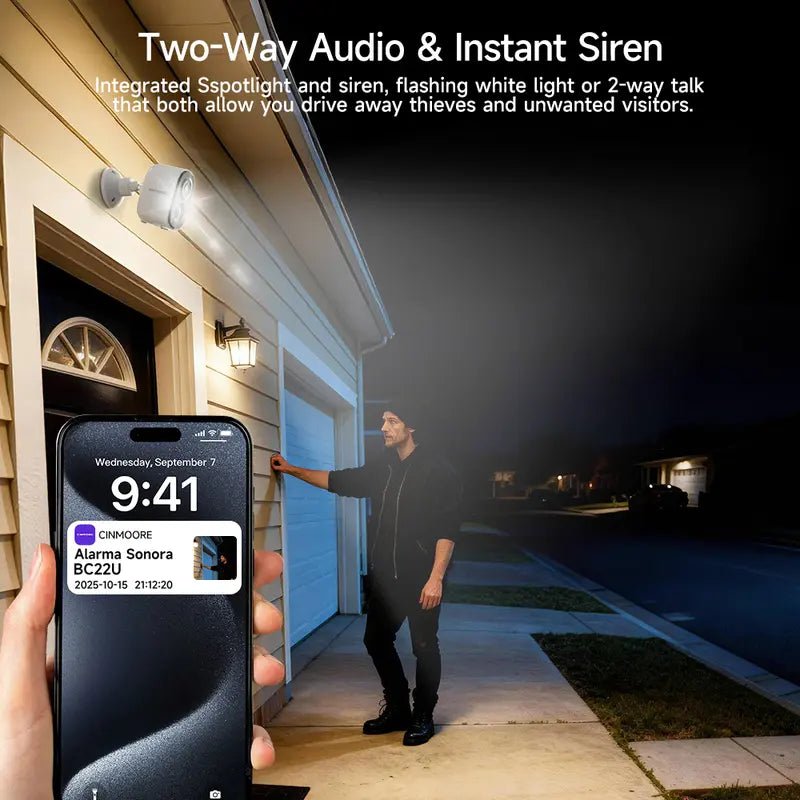 Mroace Magnetic Wireless Security Camera